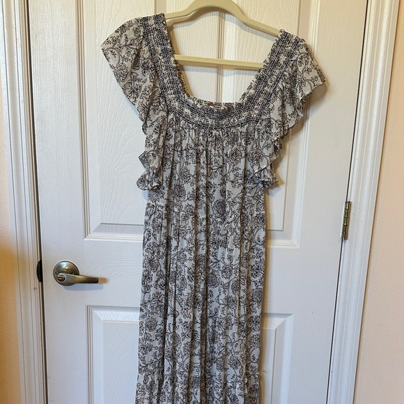 Free People Dress 100% Cotton with Pockets - Picture 3 of 9